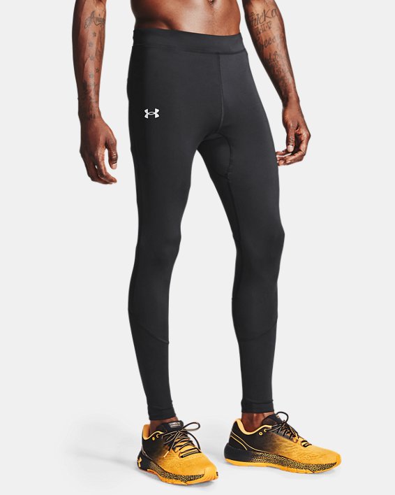 Legging UA Fly Fast HeatGear® pour homme, Black, pdpMainDesktop image number 0